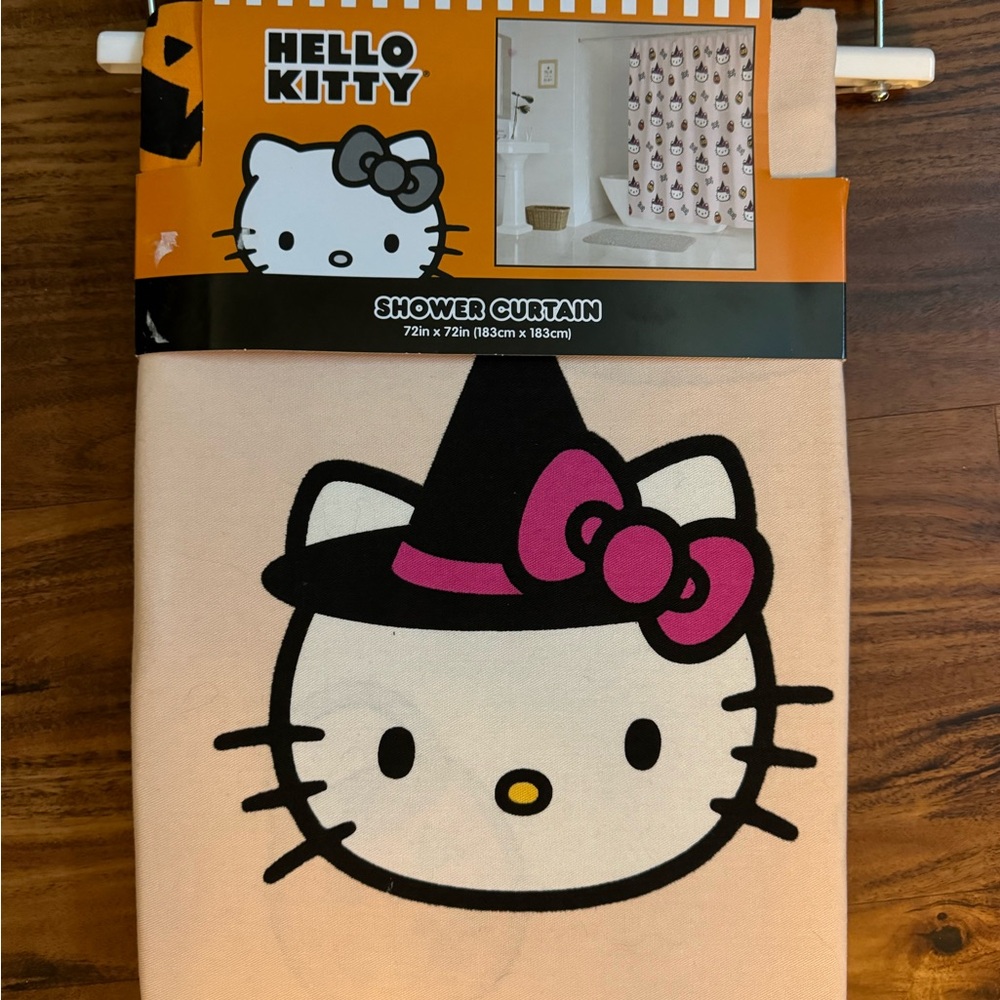 Hello Kitty Halloween Shower Curtain